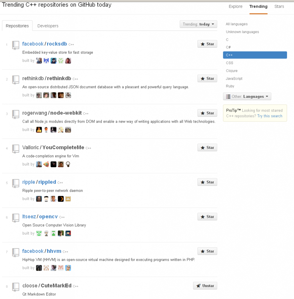 trending-github